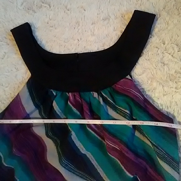 Studio 1940 blouse w/ elastic band @ bottom - Picture 3 of 5